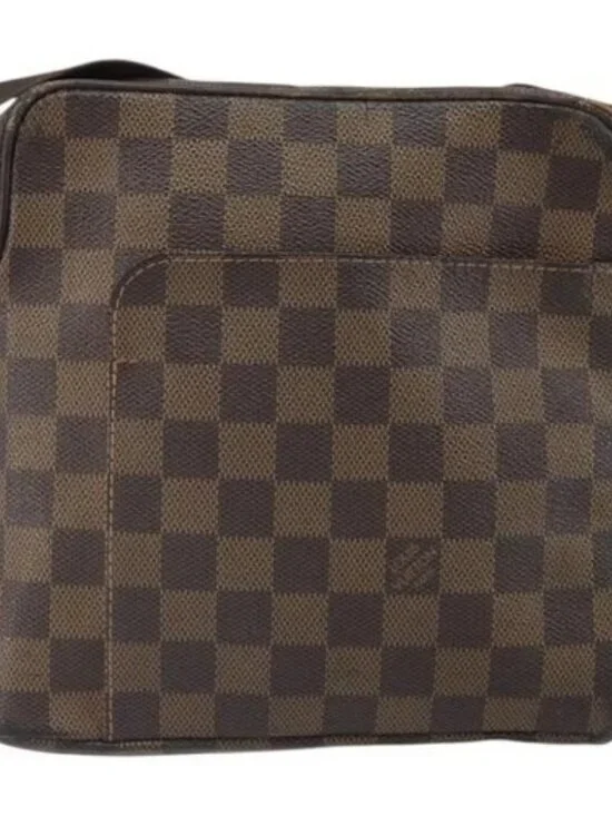 LOUIS VUITTON Damier Ebene Olaf PM Shoulder Bag N41442 LV Auth ka1987 - Picture 12 of 15